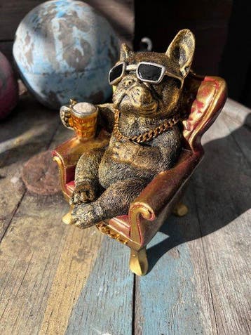 Decoratief ornament - Europa - Chill Bulldog
