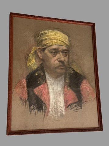 Franse school (XIX) - Figura orientalista