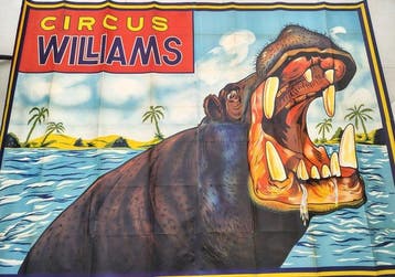 Gustave Soury - Hippopotame géant - Circus Williams - Années