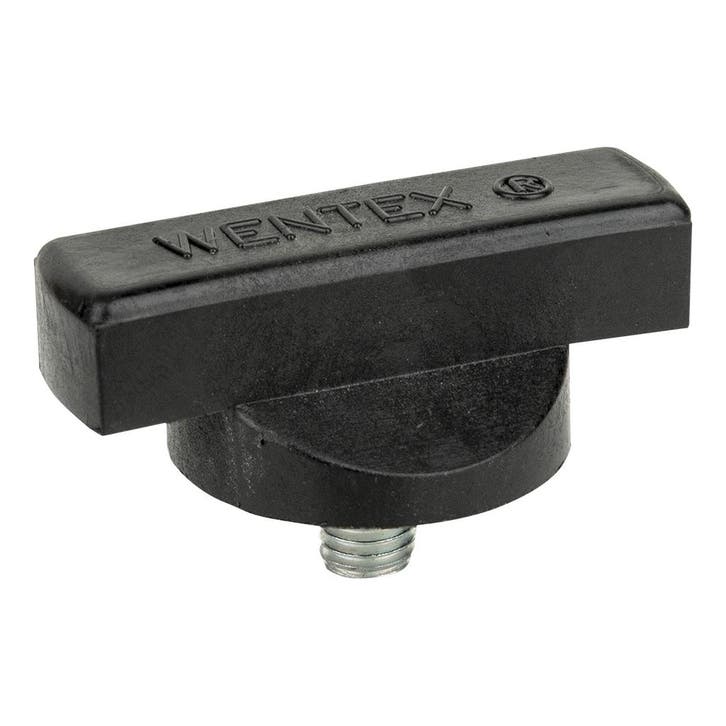 WENTEX® Rotary Knob for Drape Support M10 x 12 mm - zwart, Muziek en Instrumenten, Licht en Laser, Verzenden