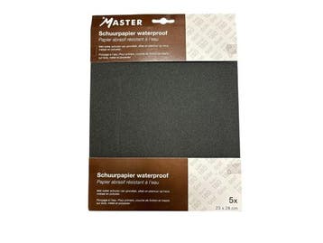 Veiling - 10x Master vellen schuurpapier 180, Nieuw