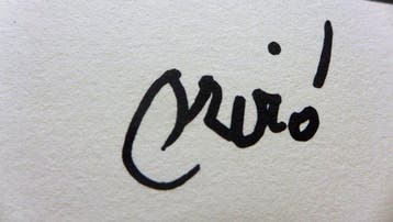 Joan Miro (1893-1983), dapr - Tres libres