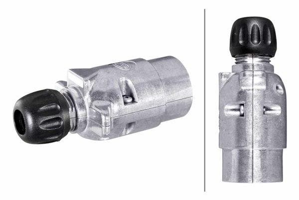 HELLA 7-Polige Stekker Aluminium | 8JA 001 918-002, Auto-onderdelen, Elektronica en Kabels, Nieuw, Ophalen of Verzenden