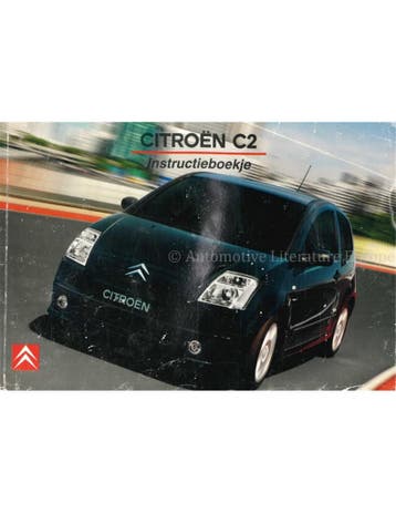 2006 CITROEN C2 INSTRUCTIEBOEKJE NEDERLANDS