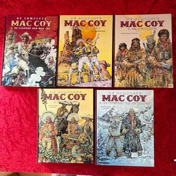 Mac Coy 1 t/m 5 - Complete reeks HC Integraal - 5 Album -