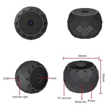 WD11 Mini Security Camera - HD Camcorder Motion Detection, Verzenden, Nieuw