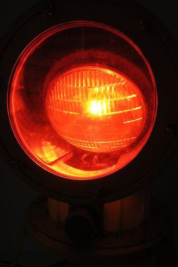 Staande lamp - Glas, Staal, Aluminium, Plastic - Een