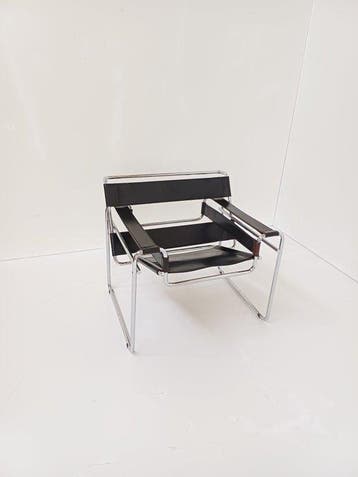 Gavina - Marcel Breuer - Fauteuil - Wassily Stoel - Leder