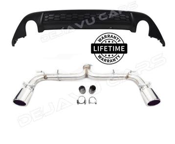 GTI Look Sport Uitlaat + Diffuser voor VW Golf 7 GTI GTD GTE, Ophalen of Verzenden