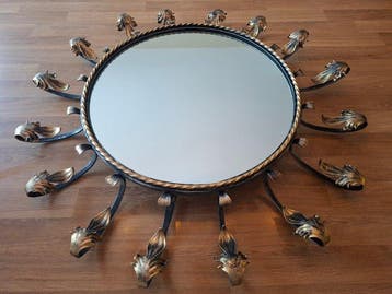 Miroir mural - Fer forgé - Miroir solaire grec