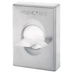 Hygiënezakjes-Dispenser | Verchroomd RVS | 98x25x136(h)mm, Verzenden, Nieuw in verpakking