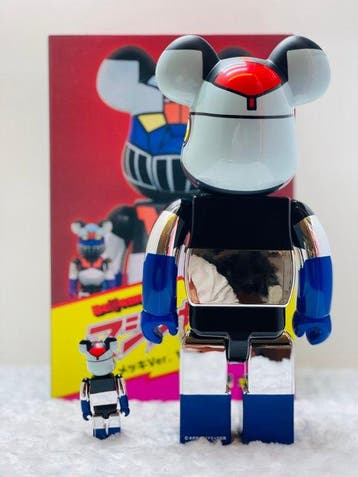 Medicom toy - BE@RBRICK 400% & 100% Mazinger Z Bearbrick set