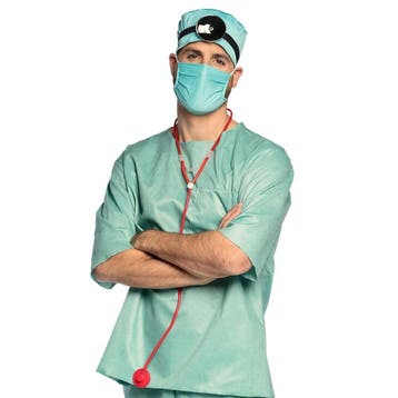Kostuum Set Dokter 5 delig, Verzenden, Nieuw