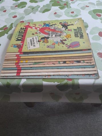 Kuifje (magazine) - Nrs.15, 52, vierde jaargang ,12, 13, 19,