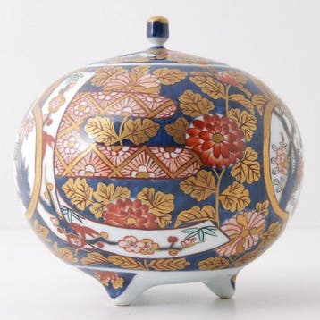 Vase - Porcelaine - Japon - Brûleur de style Ko-Imari -