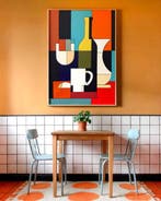 Alejandro Gonzalez - Bodegones Geométricos 126 - XL - (NO