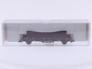 Schaal H0 Fleischmann NEW OLD STOCK 5258 K rongenwagen Rm..., Hobby en Vrije tijd, Modeltreinen | H0, Gelijkstroom, Fleischmann