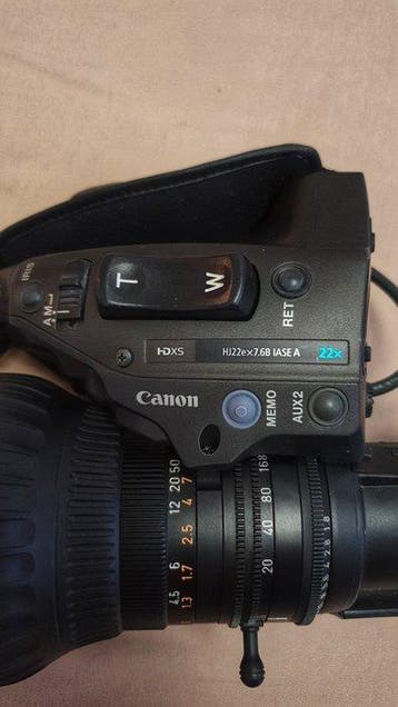 Canon HJ22ex7.6B IASE A Objectif de caméra cinématographique
