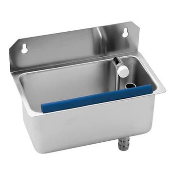 IJslepel Spoelbak | RVS | Wateraansluiting | Wandmodel |, Verzenden