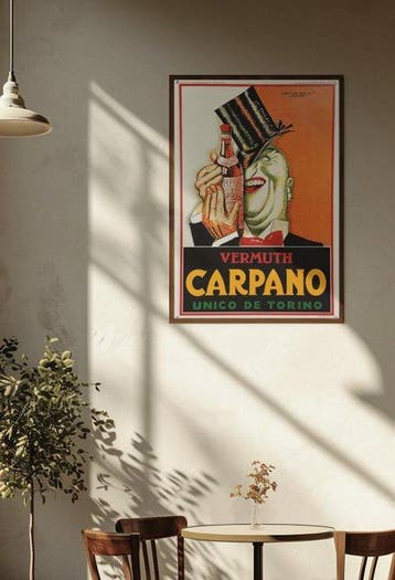 Achille Mauzan - Vermouth Carpano “Unico de Torino” |