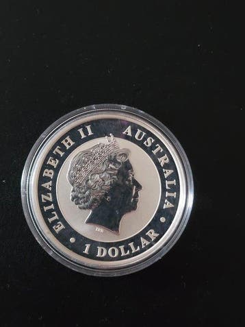 Australië. 1 Dollar 2017 Kookaburra, 1 Oz (Zonder