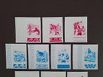 Rwanda 1970 - 21 tirages de couleurs progressives de la, Gestempeld