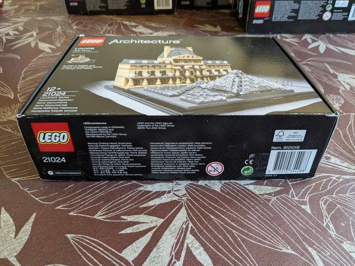 Lego Set - 21024 - Architecture - Louvre, Kinderen en Baby's, Speelgoed | Duplo en Lego