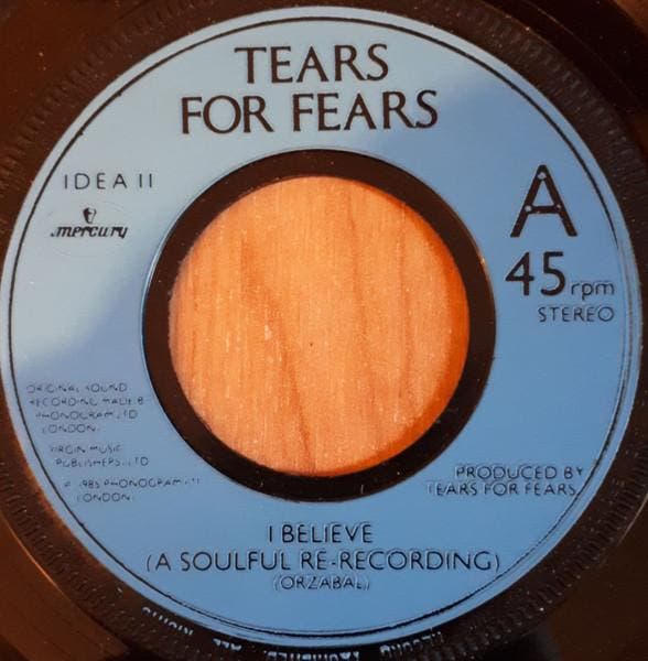 Tears For Fears - I Believe (A Soulful Re-Recording), Cd's en Dvd's, Vinyl | Pop, Gebruikt, Verzenden