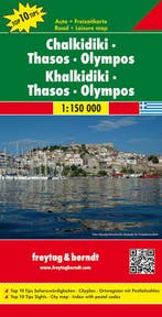 F&B Chalkidiki, Thasos, Olympus 9783707912876, Verzenden, Gelezen