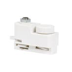 Luxar Witte Pendeladapter voor 1-Fase Rail, Verzenden