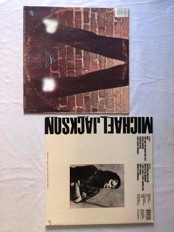 Michael Jackson - Off The Wall* + Bad* - LP albums (meerdere