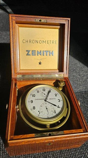 Tweedaagse scheepschronometer - Zenith - Vintage - Messing -