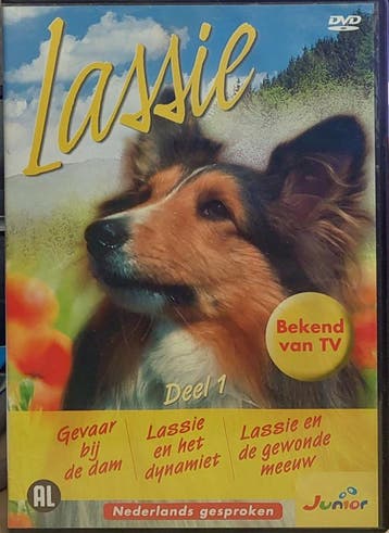 Lassie serie deel 1 (dvd tweedehands film), Ophalen of Verzenden