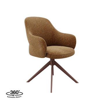 Stoel Bern | Coral | Royal Boucle | Coral Metalen Frame | 2, Verzenden, Nieuw in verpakking