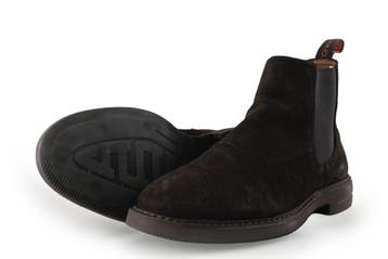 Greve Chelsea boots in maat 40½ Blauw, Kleding | Heren, Boots, Verzenden, Blauw, Gedragen