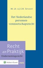 Het Nederlandse personenvennootschapsrecht / Recht en, Boeken, Verzenden, Gelezen, A.J.S.M. Tervoort