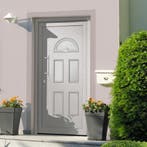 vidaXL Voordeur 110x210 cm wit, Doe-het-zelf en Bouw, Deuren en Vliegenramen, Verzenden, Nieuw