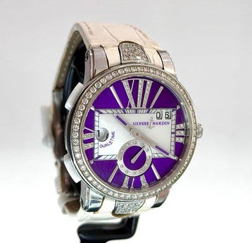 Ulysse Nardin - Executive Dual Time. MOP Dial & Diamonds -, Nieuw