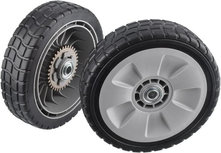 Wielen set 8 inch voor Honda | Retour deal | Knaller, Tuin en Terras, Grasmaaiers, Zo goed als nieuw, Benzine-grasmaaier, Verzenden