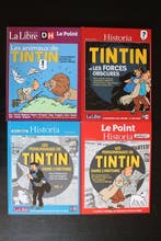 Tintin - Ensemble de 4 albums Historia/divers - 4 Album -