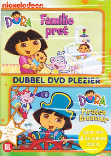 Dora - Familie pret & Piraten Avontuur op DVD, Verzenden