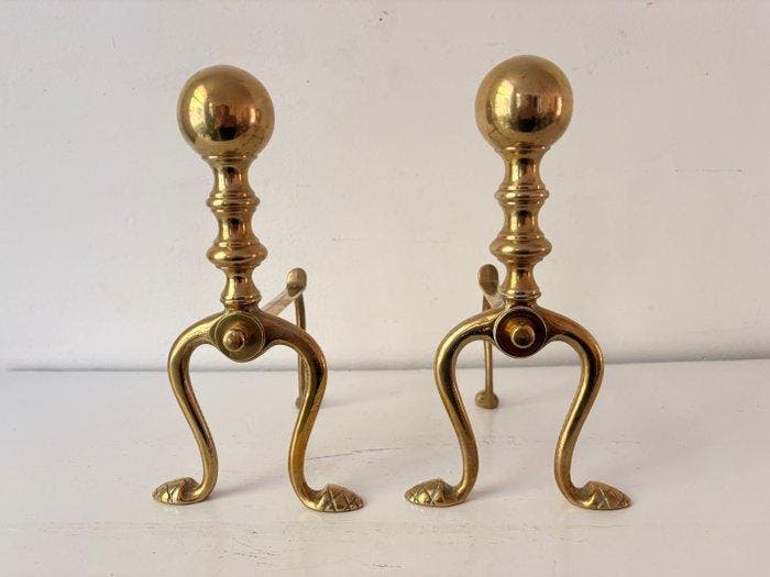 Vuurbok (2) - Messing, Antiek en Kunst, Curiosa en Brocante