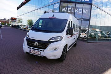 Dethleffs KW 600 slechts 23324 km, automaat, dwarsbed 08306, Automaat, Buscamper of Camperbus, Ringverwarming, Fiat