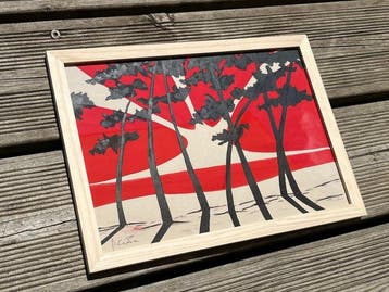 frederic Cadiou (1980) - Soleil rouge au Cap Coz