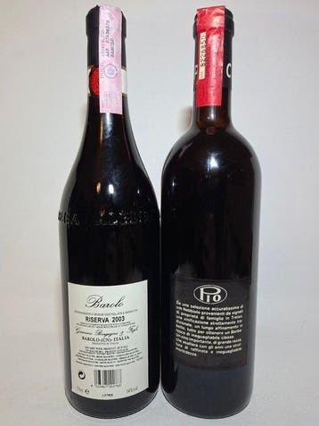 2003 Giacomo Borgogno & Figli Riserva & 1985 Pio Cesare -, Nieuw