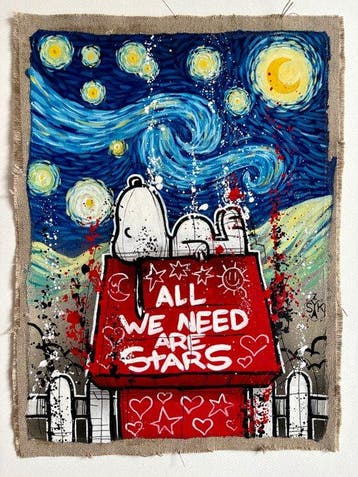Elisée Skayzoo - Snoopy Vangogh