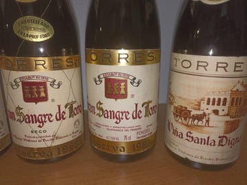 1969 (x2), 1979, 1984 Torres Gran Sangre de Toro Reserva,, Nieuw
