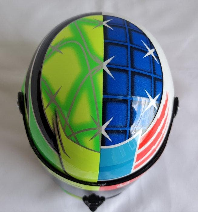 Michael & Mick Schumacher - Schuberth - 1/2-schaal eerbetoon, Collections, Marques automobiles, Motos & Formules 1