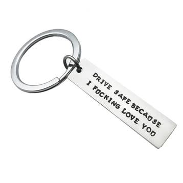 Fako Bijoux - Sleutelhanger Drive Safe Because I Fucking, Verzenden, Nieuw