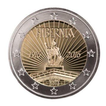Ierland. 2 Euro 2016 Hibernia (50 coins) in bag (Zonder